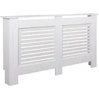 FineBuy Regal Holz furniert Weiss