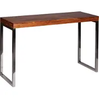 FineBuy Konsolentisch Sheesham