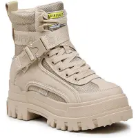 Buffalo Aspha Com 1 Schnürstiefel Beige
