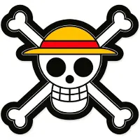 One Piece Dekokissen Jolly Roger 33 cm