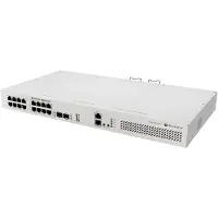 Mikrotik CRS418-8P-8G-2S+RM Cloud Router/Sw, L2/L3, Gigabit Ethernet (10/100/1000), Power over Ethernet (PoE), Rack-Einbau, 1U