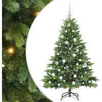 vidaXL Leif (mit LEDs und weissen Bällen)