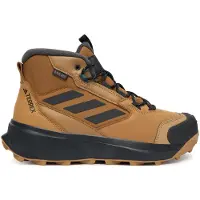 Adidas Trekkingschuhe Terrex Winter Leather Mid Cut Rain.Rdy Cold JR5297 Braun