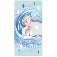 Disney Eiskönigin Ice Horse Badehandtuch, Strandtuch 70x137 cm (Schnelltrocknend)