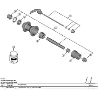 Shimano Nabenachse FH-QC500-MS