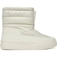 Calvin Klein Jeans Schneeschuhe Vulc Flatf Snowboot Nylon Mix Mg YW0YW01977 Weiß 41