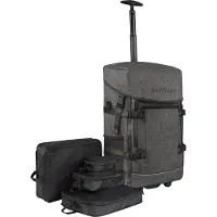 Normani Rucksack-Trolley Handgepäck mit Kleidertaschen