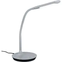 TRIO Polo Tischleuchte LED Kunststoff grau Dimmbar Lichtfarbe einstellbar
