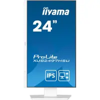 Iiyama ProLite XUB2497HSU-W2, 60,5 cm (23.8"), 1920 x 1080 Pixel, Full HD, LED, 1 ms, Weiß