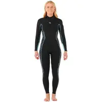 Rip Curl Dawn Patrol 4/3 Mm Neopren-anzug Mit Langen Ärmeln Und Reißverschluss Am Rücken Für Damen