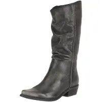 Felmini GERBERA E465 Leder Stiefel mit halbhohem Schaft und niedrigem Absatz