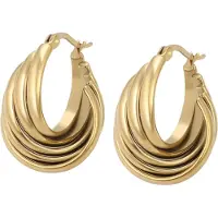 NAEMI Women Earrings in Gold | Gr.: onesize