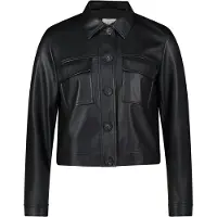 Betty & Co Jacke in Lederoptik Damen schwarz, 42 805720-0002-00420
