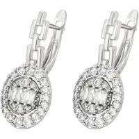 Faina Women Drop Earrings in Silver | Gr.: onesize