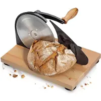 Zassenhaus Brotschneidemaschine manuell, schwarz