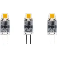 SPL LED-Lampe G4 1W 100lm 2700K Warmweiß, ersetzt 10W, dimmbar (3 St.)