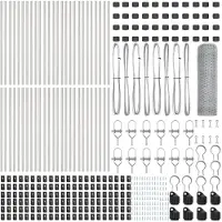 vidaXL Bodenmontierter Sechseckzaun 100 x 0,6 m Verzinkter Stahl Netz