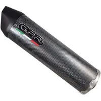 Gpr Exhaust Systems Furore Poppy Moto Guzzi V85 Tt 19-20 Ref:gu.61.race.fupo Nicht Homologierter Ovaler Schalldämpfer