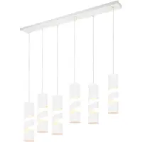 TRIO -Leuchten Pendelleuchte STREAM DH 7.50x150 cm weiß Hängelampe