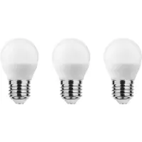 Technik E27 LED Lampe 4,9W 470lm 2700K Warmweiß P45 3 Stück