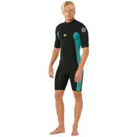 Rip Curl Dawn Patrol Spring 22 2 Mm Kurzarm-shorty Mit Rückenreißverschluss