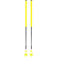 Les batons d'Alain - Skitourenstöcke &ndash; Unisex &ndash; Les Bâtons d'Alain &ndash; 2026 - Citron - Größe 115 cm - Gelb
