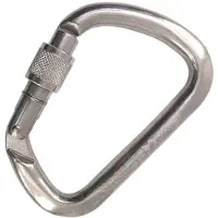 Kong Italy Aluminium Extra Großer Schraubkarabiner
