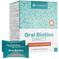FutuNatura Oral Biotics Direct für die Verdauung und Mundhygiene 20 St Pulver