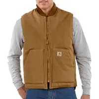Carhartt Relaxed Fit Firm Duck Insulated Rib Collar Weste