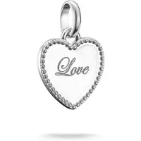 Thomas Sabo Charm-Anhänger Love Herz Connect Silber