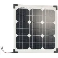 Autre Mobiles Solarpanel mit monokristallinen Solarzellen, 20 Watt
