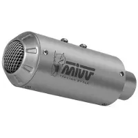 MIVV Mk3 Ducati Monster 821 2018-20/monster 1200 2017-21 D.041.sm3x Nicht Homologierter Slip-on-schalldämpfer