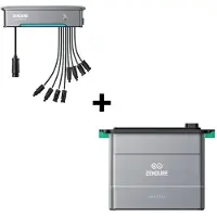 Zendure Kombi: Solarspeicher Kombi + Raedian NEO 22 kW Wallbox-ZDAB2000X-gy + ZDHYP2000-gy-eu +B-NEO-22-T7.5-S - silver