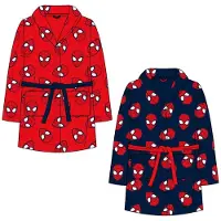 Spiderman Marvel Spider-Man Bademantel, Marineblau, 116