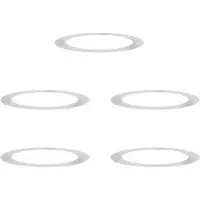 vidaXL geeignet für flache Baumringe 5 pcs Silber Ø90 / 120 cm