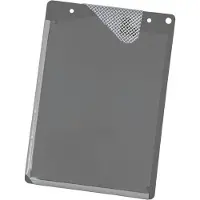 Eichner Auftragstasche "Bold", 2 mm starker PVC-Hartfolie, Umbug-Verschweißung verhindert Einreißen der Klarsichtfolie, mit Schlüsselfach, Grau, Verpackungseinheit: 10 STK