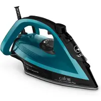 Calor FV6832C0 strijkijzer Droog- /u0026 stoomstrijkijzer Durilium Airglide soleplate 2800 W Zwart, Blauw