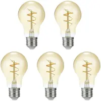 SPL E27 LED Filamentlampe 4,2W Extra Warmweiß Dimmbar 5 Stück