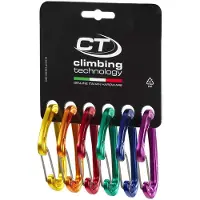 Climbing Technology Fly Weight Evo Karabinerhaken 6 Einheiten