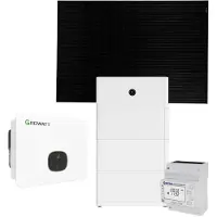 Growatt 12kWp PV-Komplettanlage mit Solarmodulen und 15 kWh Speicher