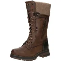 Mustang Damen Stiefel modisch mit Plateausohle 15M0042006, Größe:37 EU, Farbe:Braun
