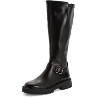 Tamaris Damen Elegante Stiefel Stretch Schaft 1-25603-45 Schwarz