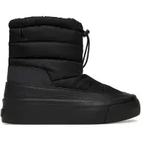 Calvin Klein Schneeschuhe Vulc Flatf Snowboot Nylon Mix Mg YW0YW01977 Schwarz 40