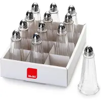 Ibili Salzstreuer Glas 11 cm Ideal zum Würzen von Speisen