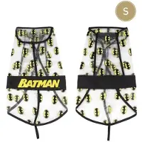 Batman Regenmantel für Hunde Durchsichtig Schwarz S