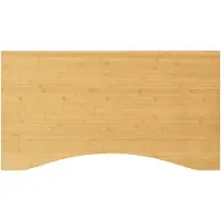 vidaXL Schreibtischplatte 110x60x4 cm Bambus
