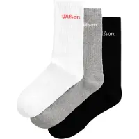 Wilson Crew Logo Socken 3 Einheiten