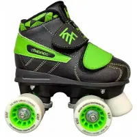 KRF F Roller Hockey Chronos Velcro Rollschuhe Grün EU 28-29 Jungen,Mädchen Grün EU 28-29