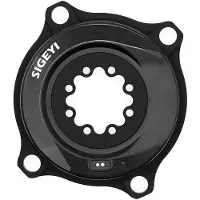 Sigeyi Axo Sram 8 4 Spinne Mit Leistungsmesser Schwarz 107 mm Schwarz 107 mm