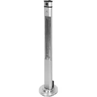 Blumfeldt Heat Guru Plus Infrarot-Heizstrahler 2000W 3 Heizstufen Fernbedienung Silber